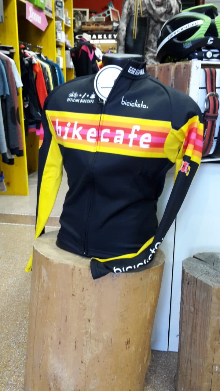 Maglia manica lunga race personalizzata BIKECAFE by Biciclista - Bikecafe