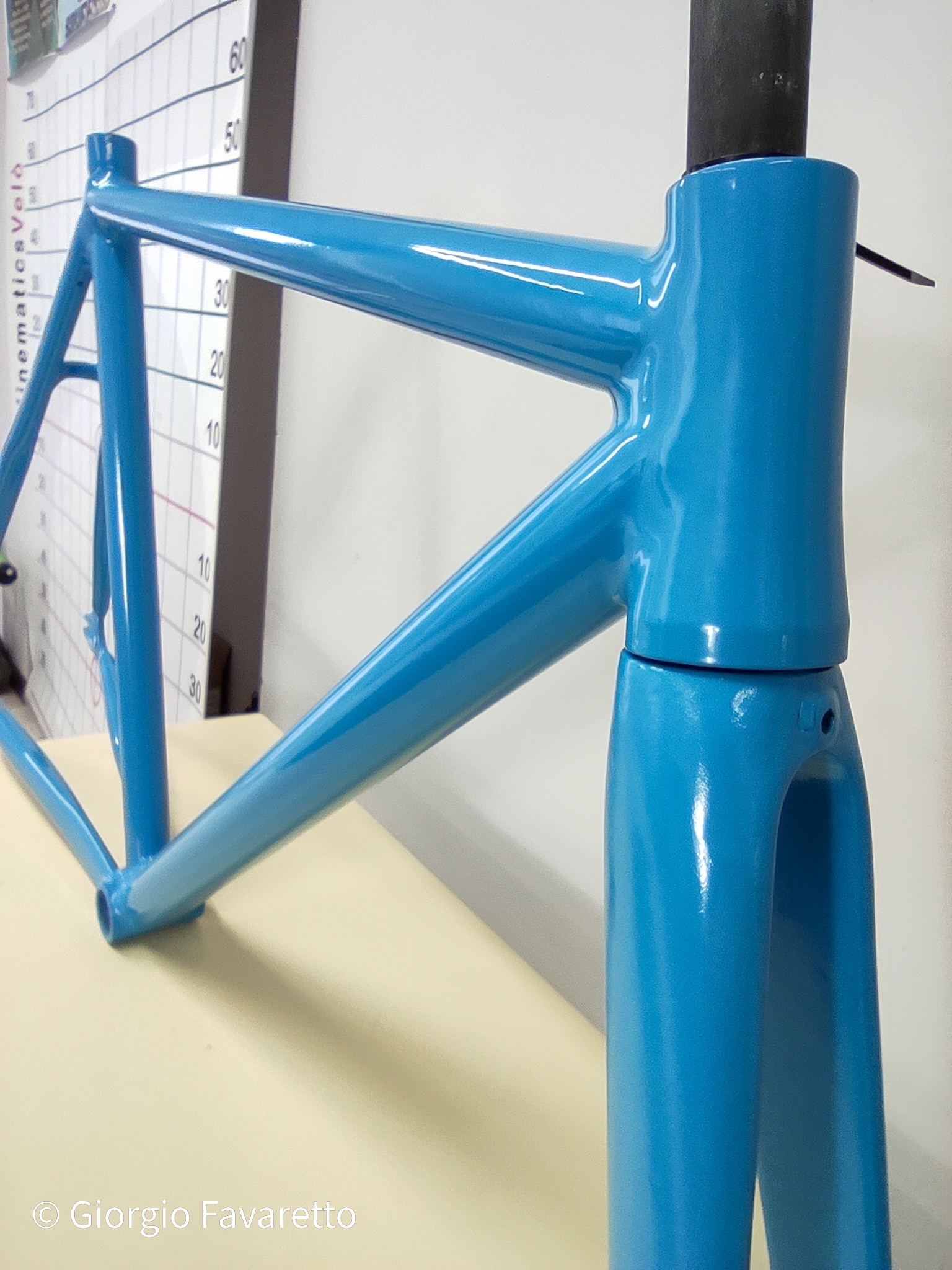 Telaio Pista RHEVO + Forcella Carbonio - Bikecafe