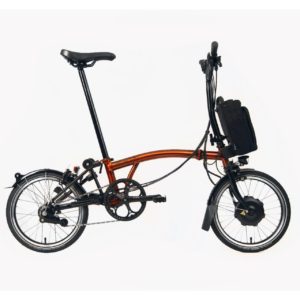 Brompton Electric C Line EXPLORE 01 - Flame Lacquer