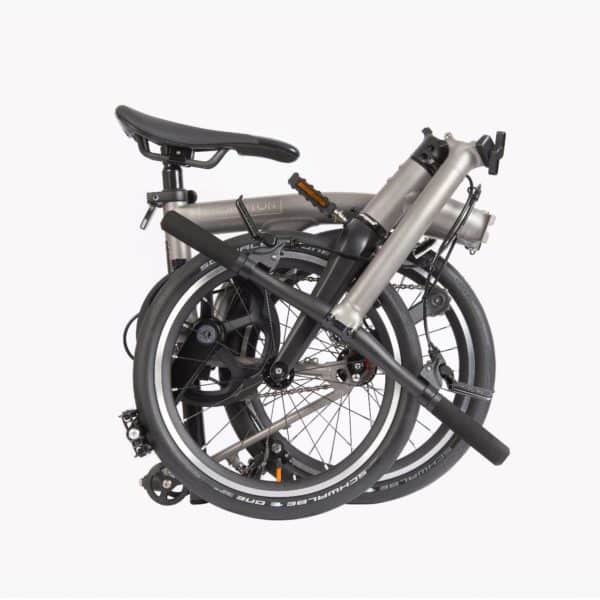 Brompton T Line ONE 02 - Blasted Titanium