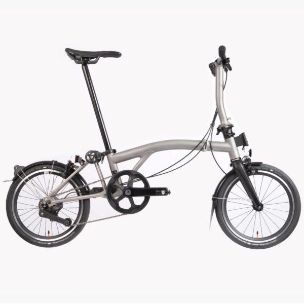 Brompton T Line URBAN 01 - Blasted Titanium