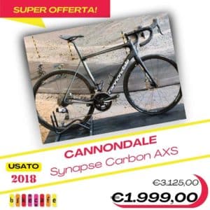 bici usata cannondale scontata