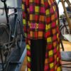 Camicia manica lunga a quadri personalizzata Bikecafe by Biciclista