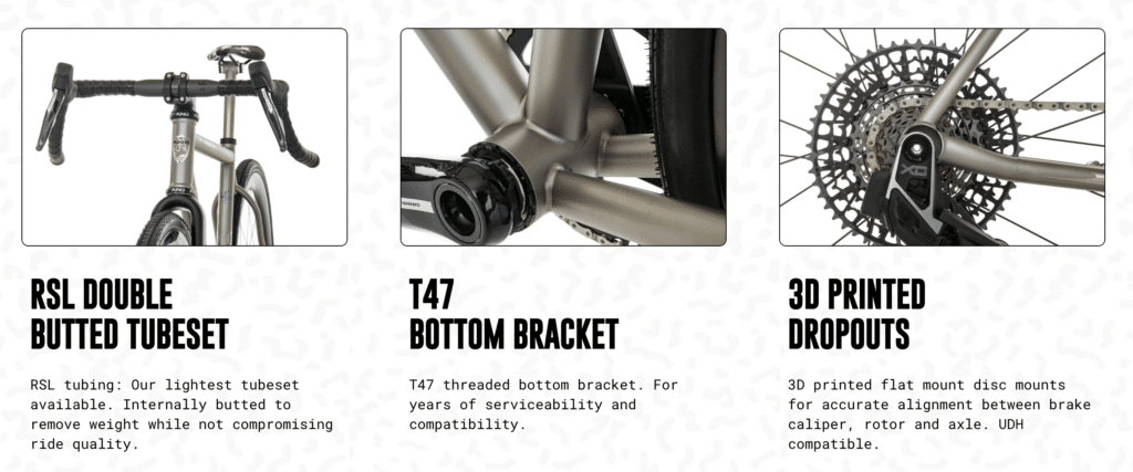 Moots Routt CRD frameset