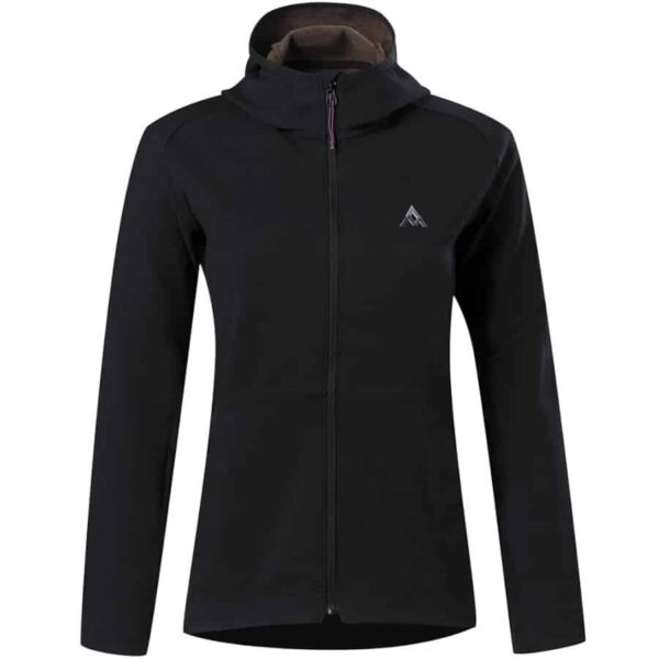 7MESH Apres Hoodie Womens Black X-Small