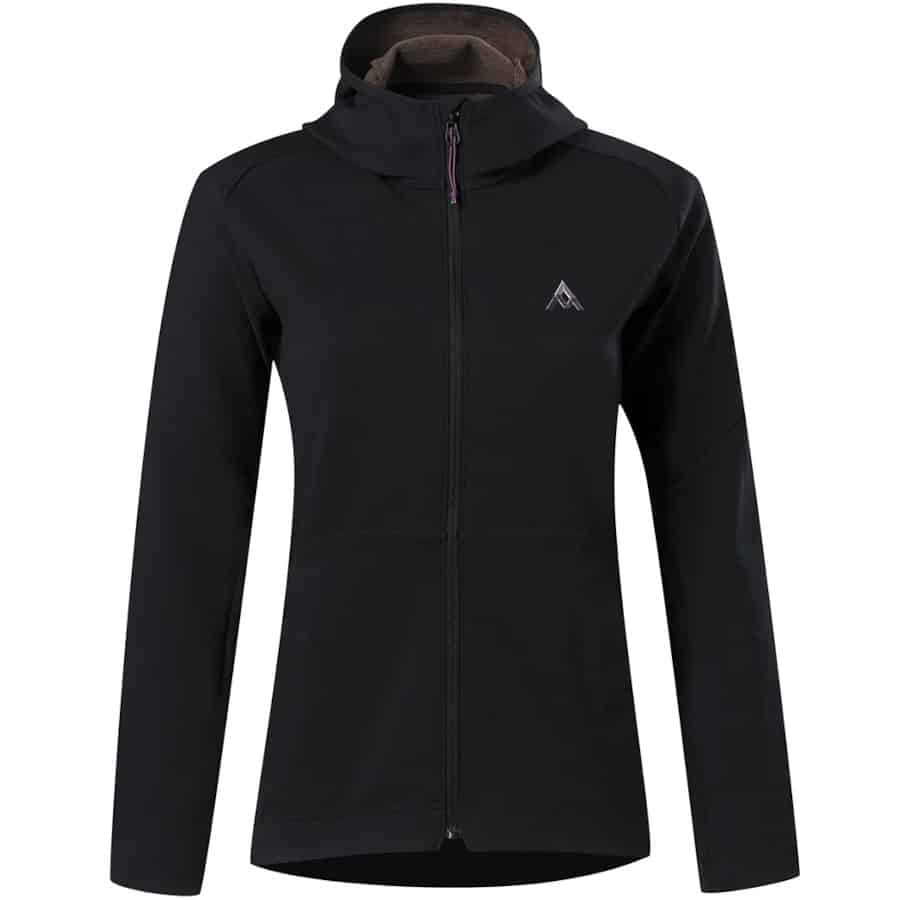 7MESH Apres Hoodie Womens Black X-Small