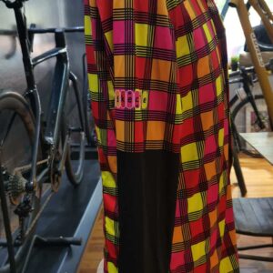 Camicia manica lunga a quadri personalizzata Bikecafe by Biciclista