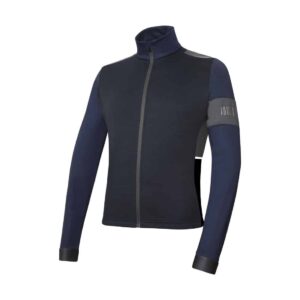 RH+ Full Zip All Track Jersey Metal Blue M