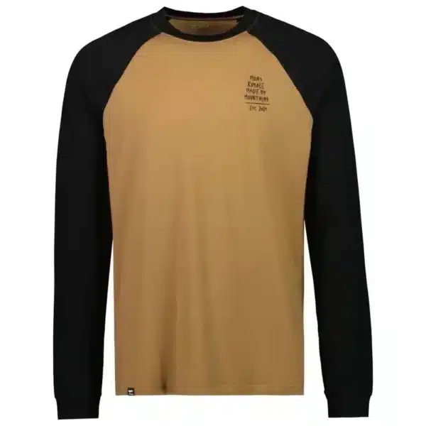 MONS ROYAL ICON Raglan SHirt Black Toffee S