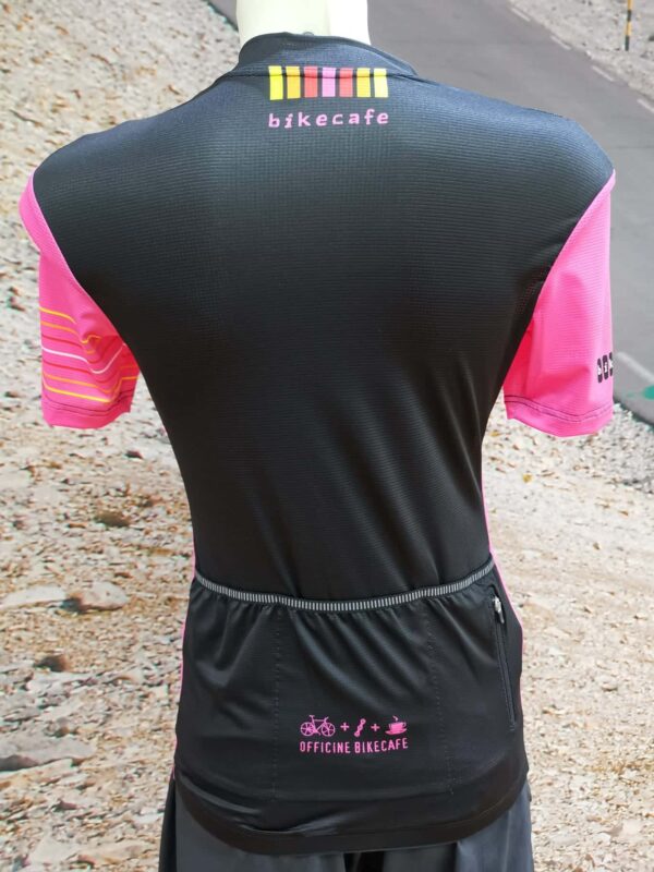 Maglia Maniche Corte Biciclista per Bikecafe - immagine 3