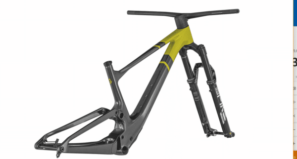 Telaio e forcella SCOTT Spark ST 900 Tuned HMF