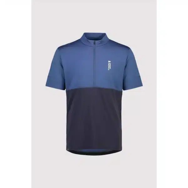 MONS ROYAL Cadence Half Zip T Black/Ultra Blue L