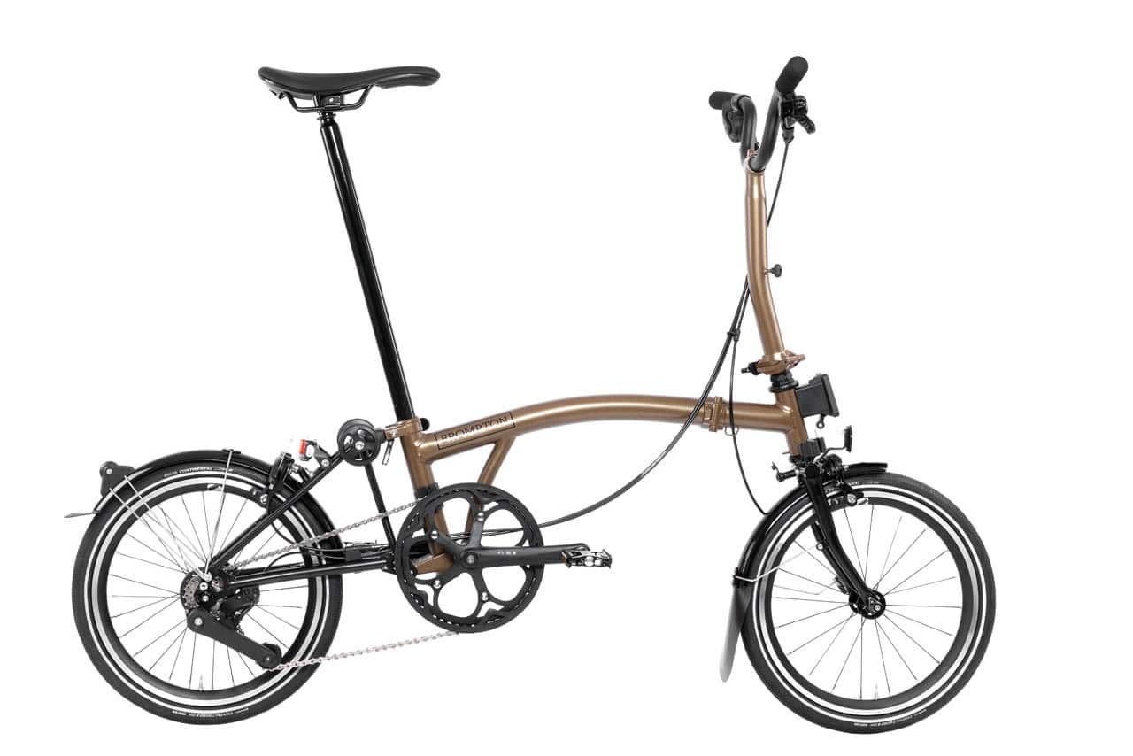 BROMPTON BIKE P-LINE 4V BRONZE